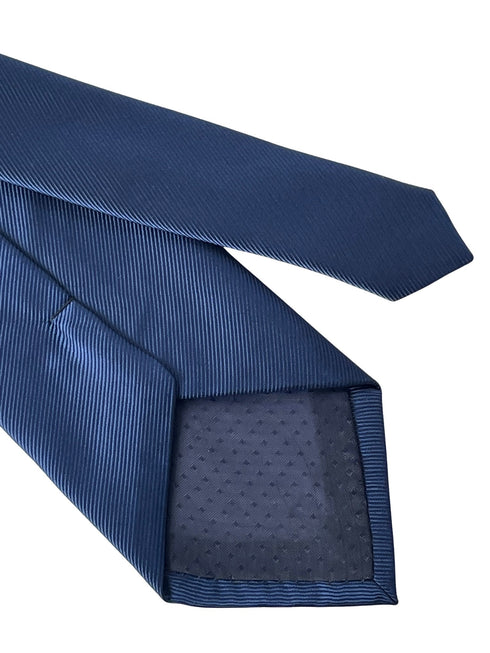 plain navy blue mens tie
